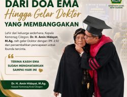 Kisah Haru Wisuda UIN Banten: Lahir dari Keluarga Sederhana, Kepala Kemenag Cilegon Raih Gelar Doktor dan Cium Pipi Sang Ibunda