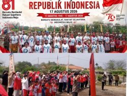 Moment HUT RI ke-81, Warga Lapak Priuk Sukmajaya Kobarkan Nasionalisme dan Serukan Keadilan