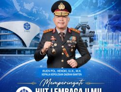 Polda Banten Sampaikan Ucapan HUT Lembaga Ilmu Pengetahuan Indonesia