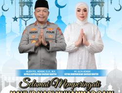 Kapolda Banten Sampaikan Ucapan Maulid Nabi, Ajak Masyarakat Teladani Rasulullah SAW