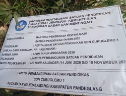 Transparansi Program Revitalisasi Rp1 Milyar di Pertanyakan, Panitia SDN Curuglemo 1 Diduga Sulit di Temui