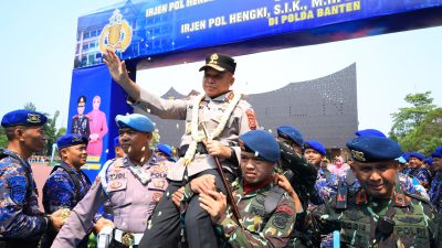 Penuh Haru, Polda Banten Lepas Irjen Pol Hengki untuk Melanjutkan Pengabdian
