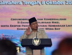 Prabowo: Ekspor Perdana Baterai Kendaraan Listrik Bukti Hilirisasi Indonesia Berhasil