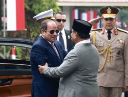 Prabowo Sambut Presiden Mesir El-Sisi di Istana Merdeka, Perkuat Kemitraan Strategis